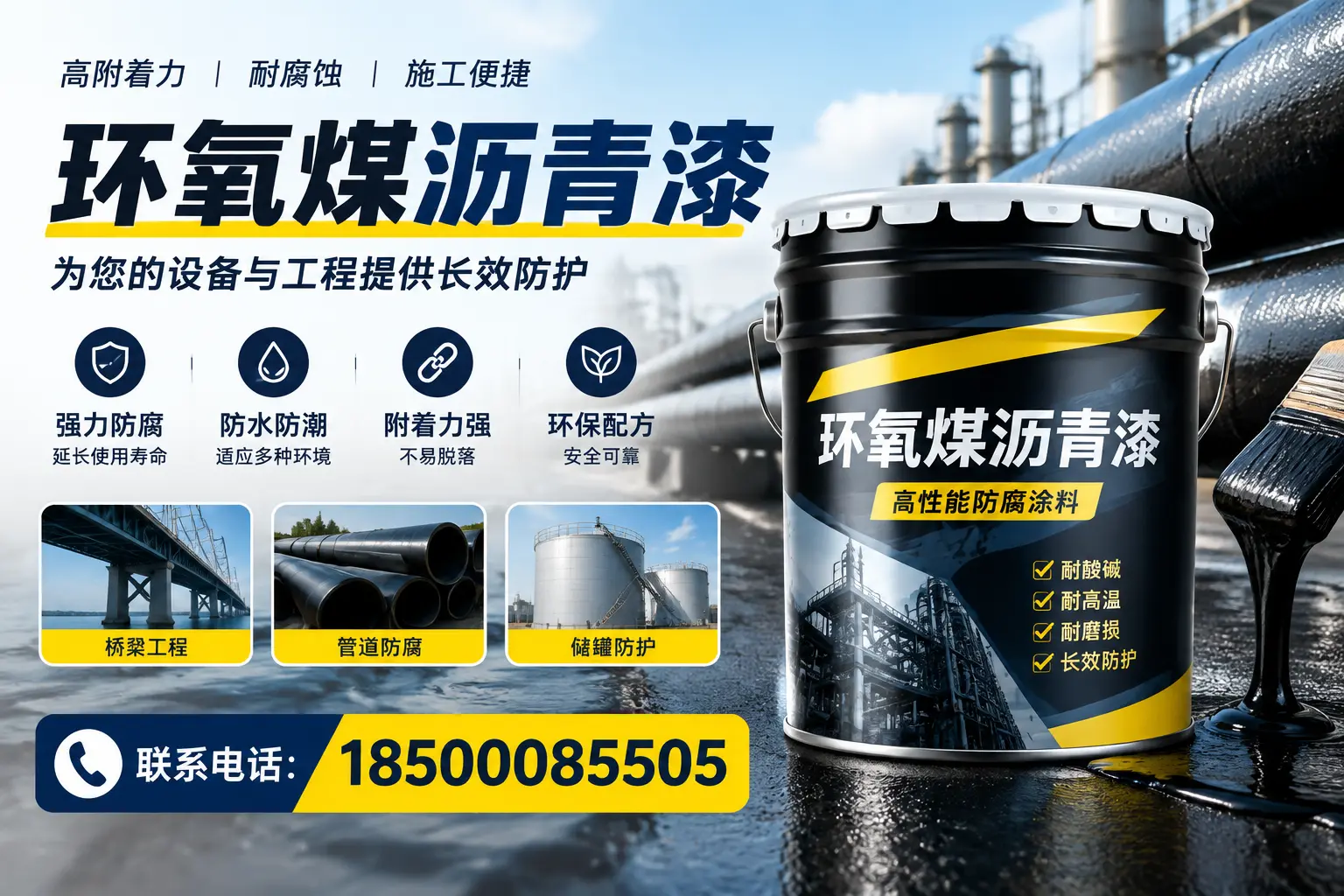 环氧煤沥青漆与其他涂料的对比分析，助力延边企业决策