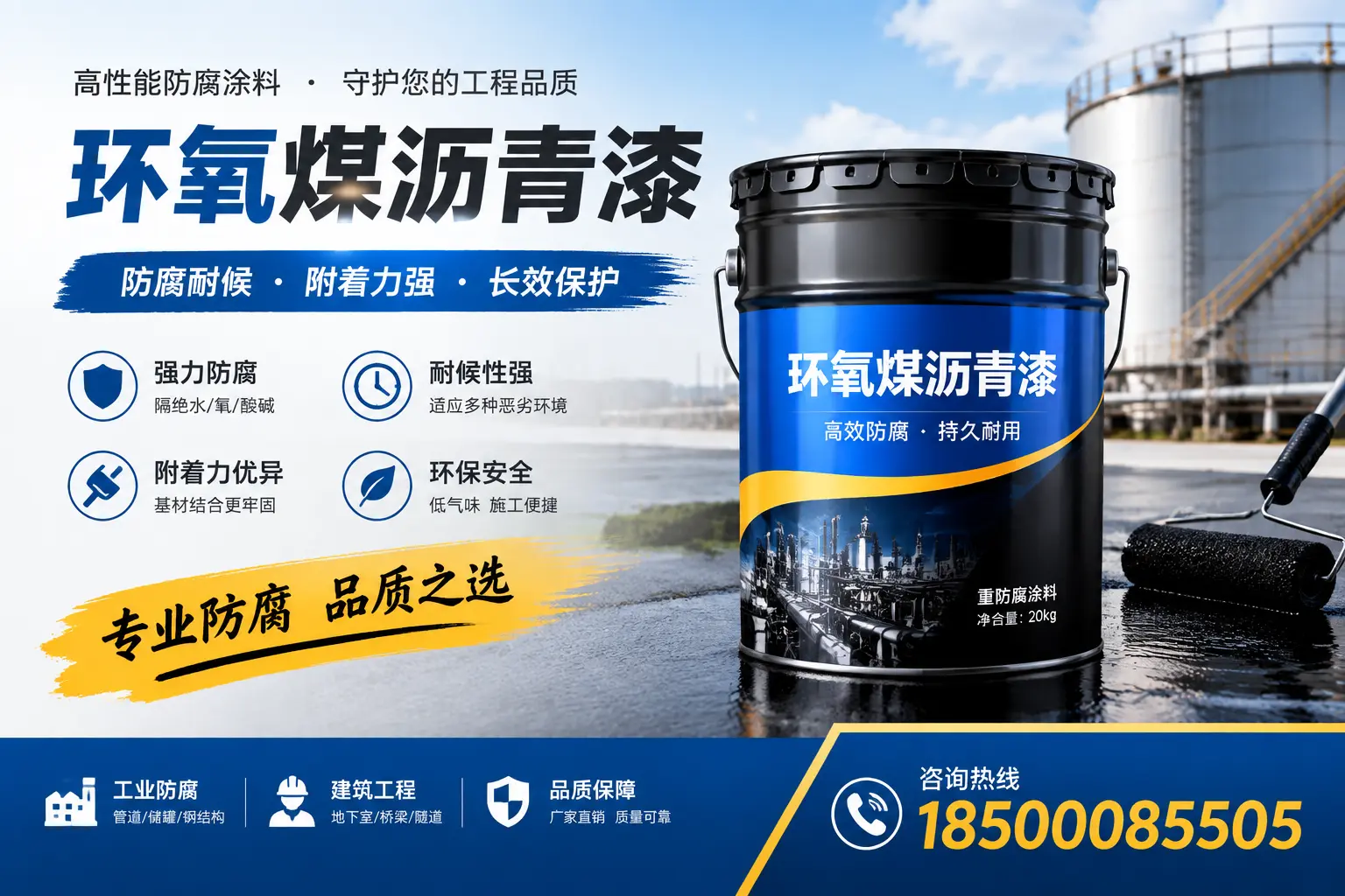 如何选择适合的环氧煤沥青漆？延边市场选型指南